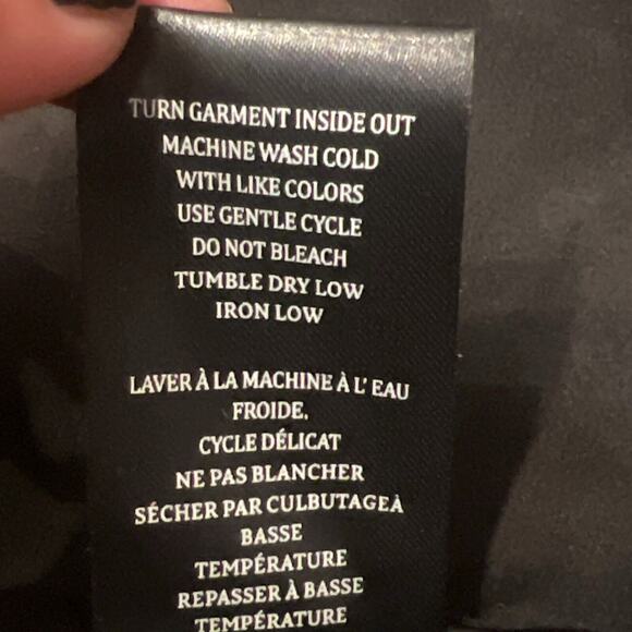 Women's Blanknyc Faux Suede Drapey Jacket, Size Small - Black 76X-5411NO - Picture 10 of 11